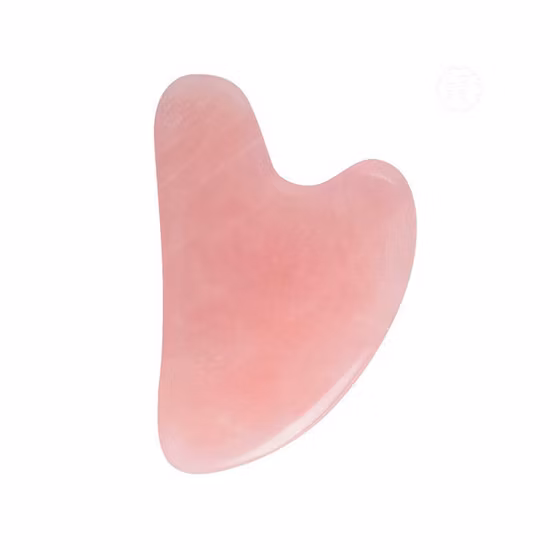 Ferramentas de beleza para cuidados com a pele facial Guasha de pedra natural