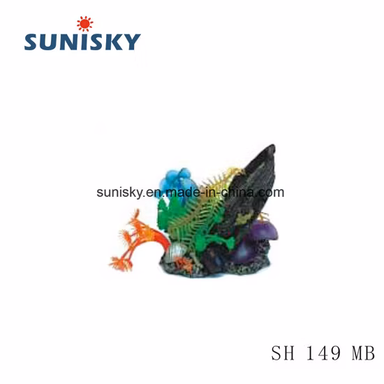 Simplicidade acessório para casa arte em metal artesanato coral com base de cristal decoração de casa para sala de estar